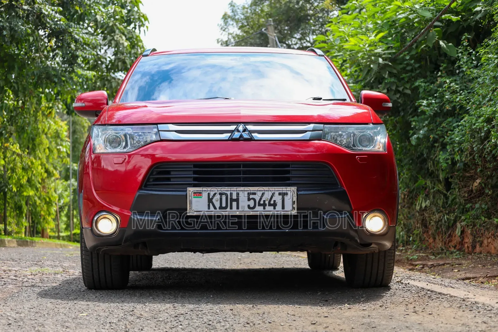 Mitsubishi Outlander 2015 Red