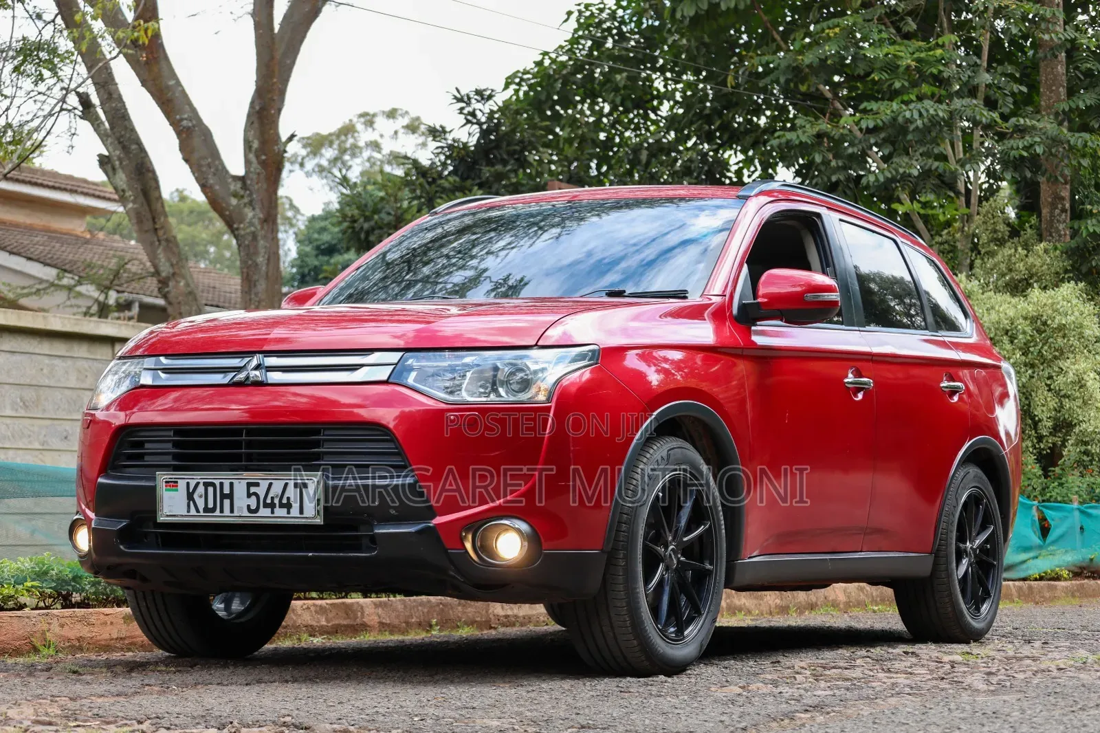 Mitsubishi Outlander 2015 Red