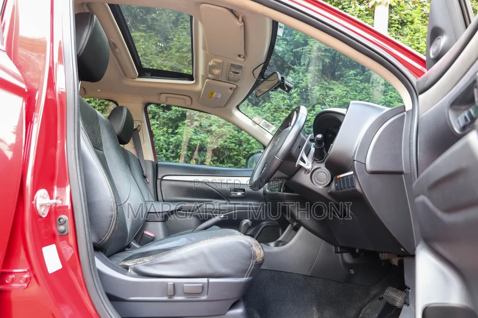 Mitsubishi Outlander 2015 Red