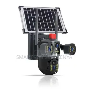 Quality Ensured 20mp Ultra Hd 4g PTZ Triplelens Solar Camera