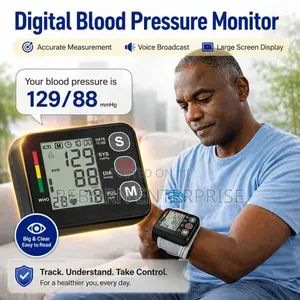 Wrist Digital Blood Pressure Monitor,