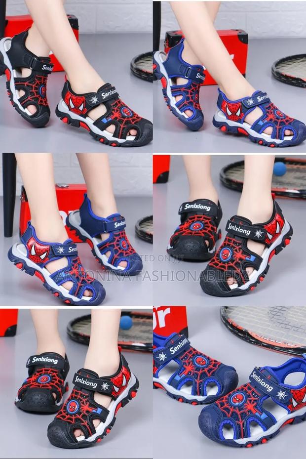 Boys Spider Open Shoes 26-36