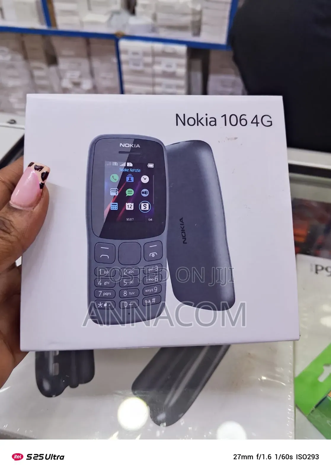 New Nokia 106 Black