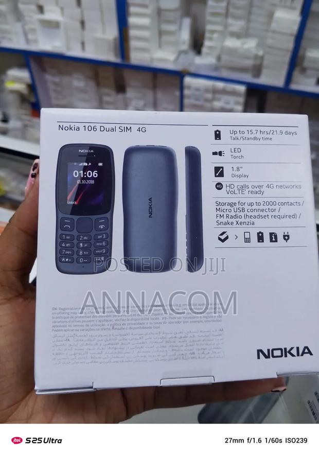 New Nokia 106 Black - thumbnail 2