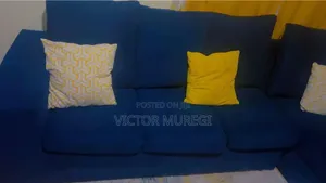 Sofa Blue L Seat