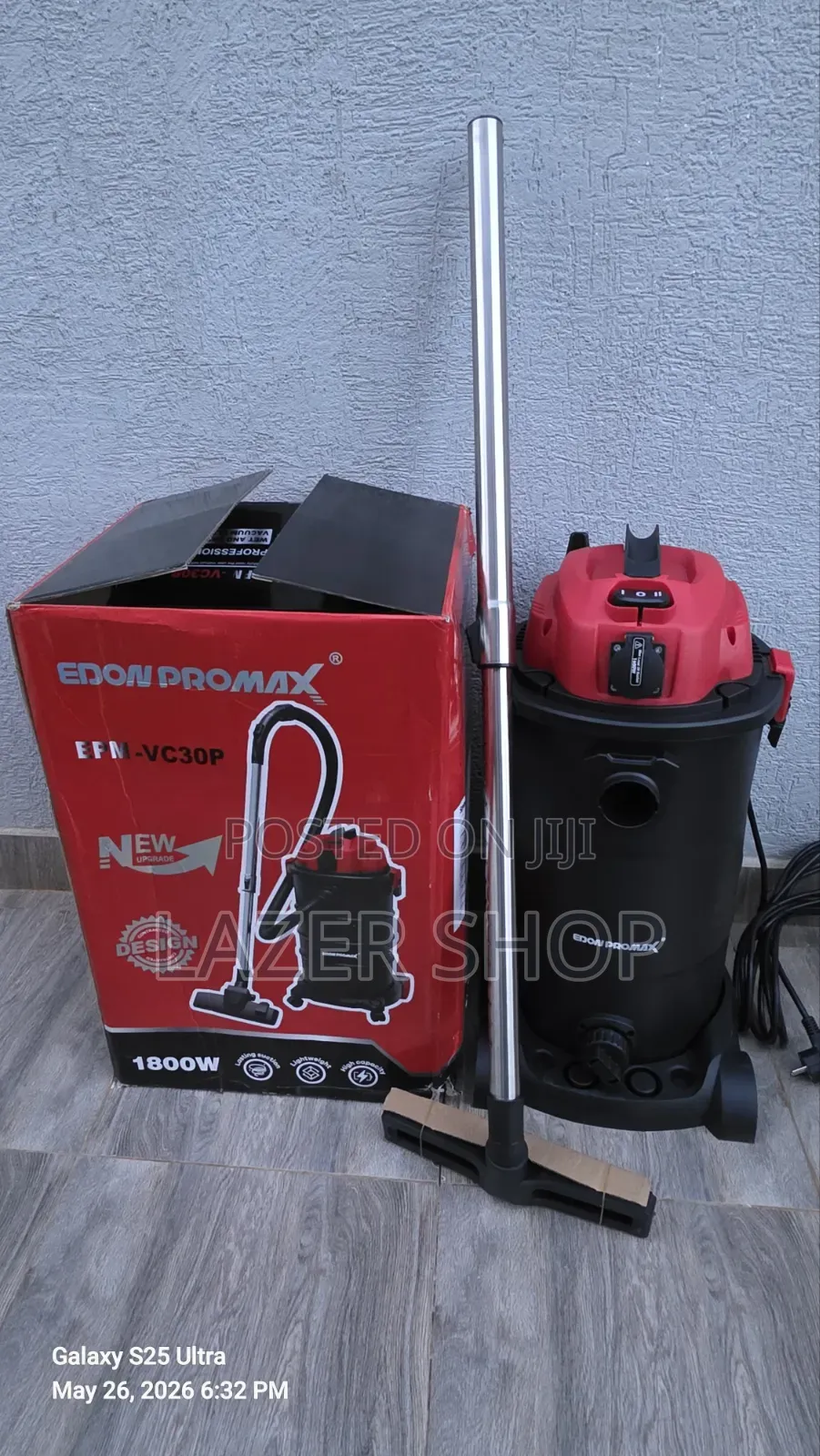 Edon Promax Wet and Dry Vacuum Y