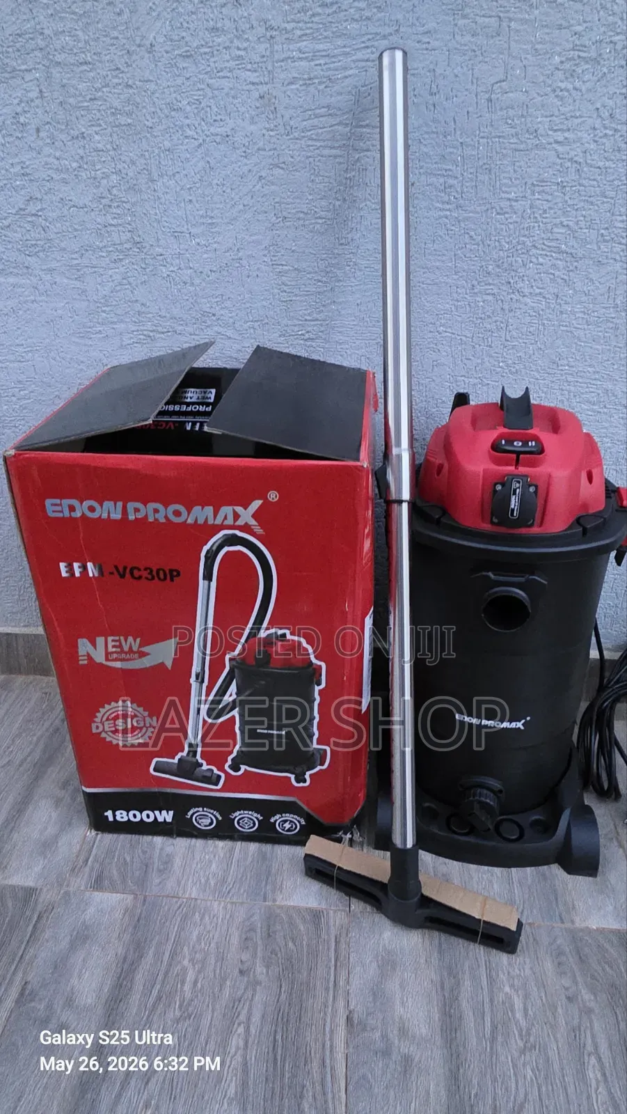 Edon Promax Wet and Dry Vacuum Y