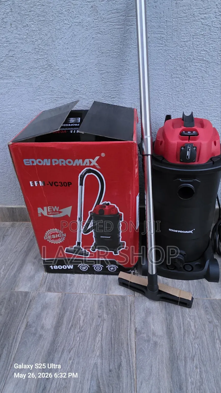 Edon Promax Wet and Dry Vacuum Y