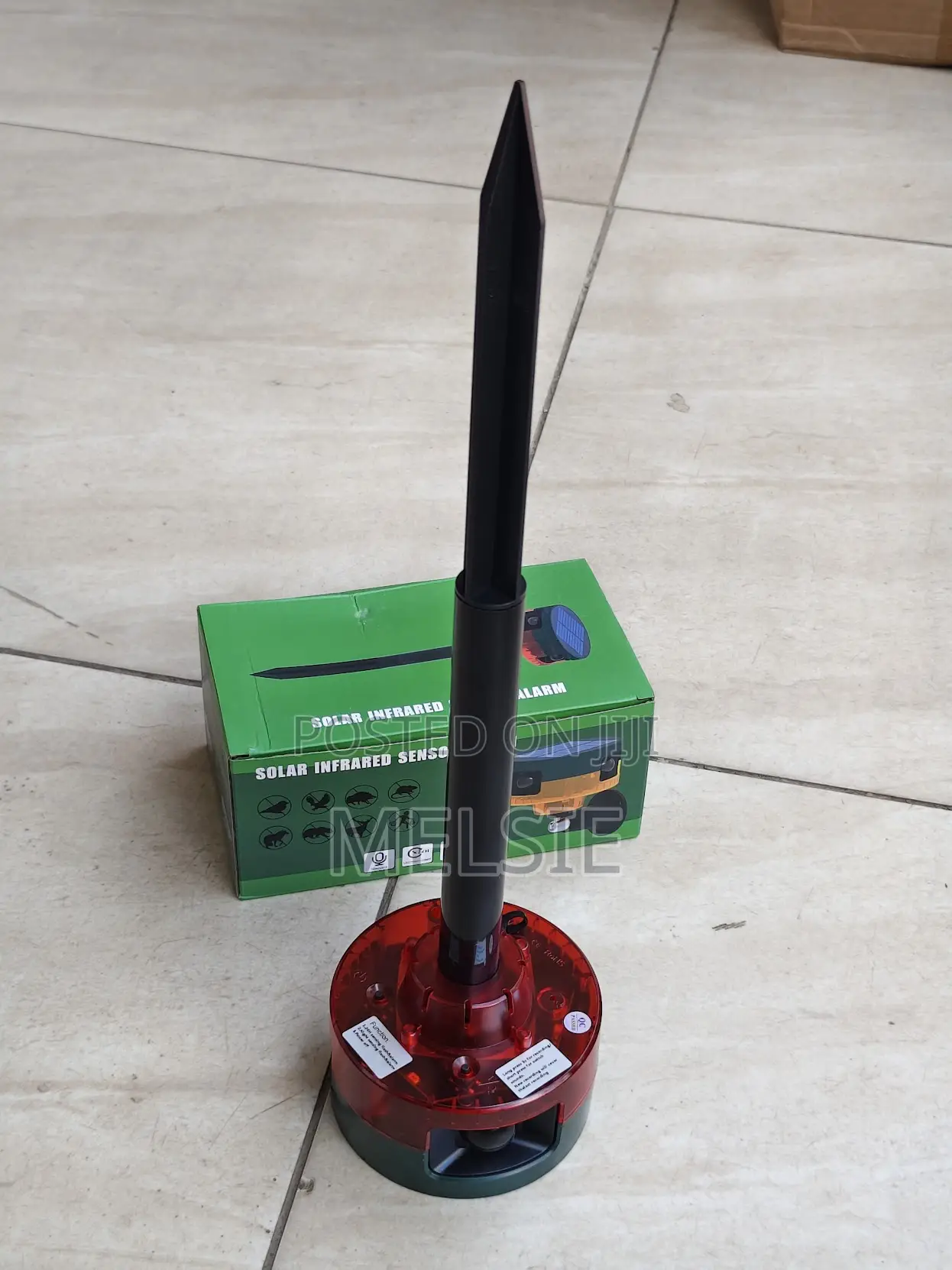 Solar Infrared Motion Sensor Alarm System