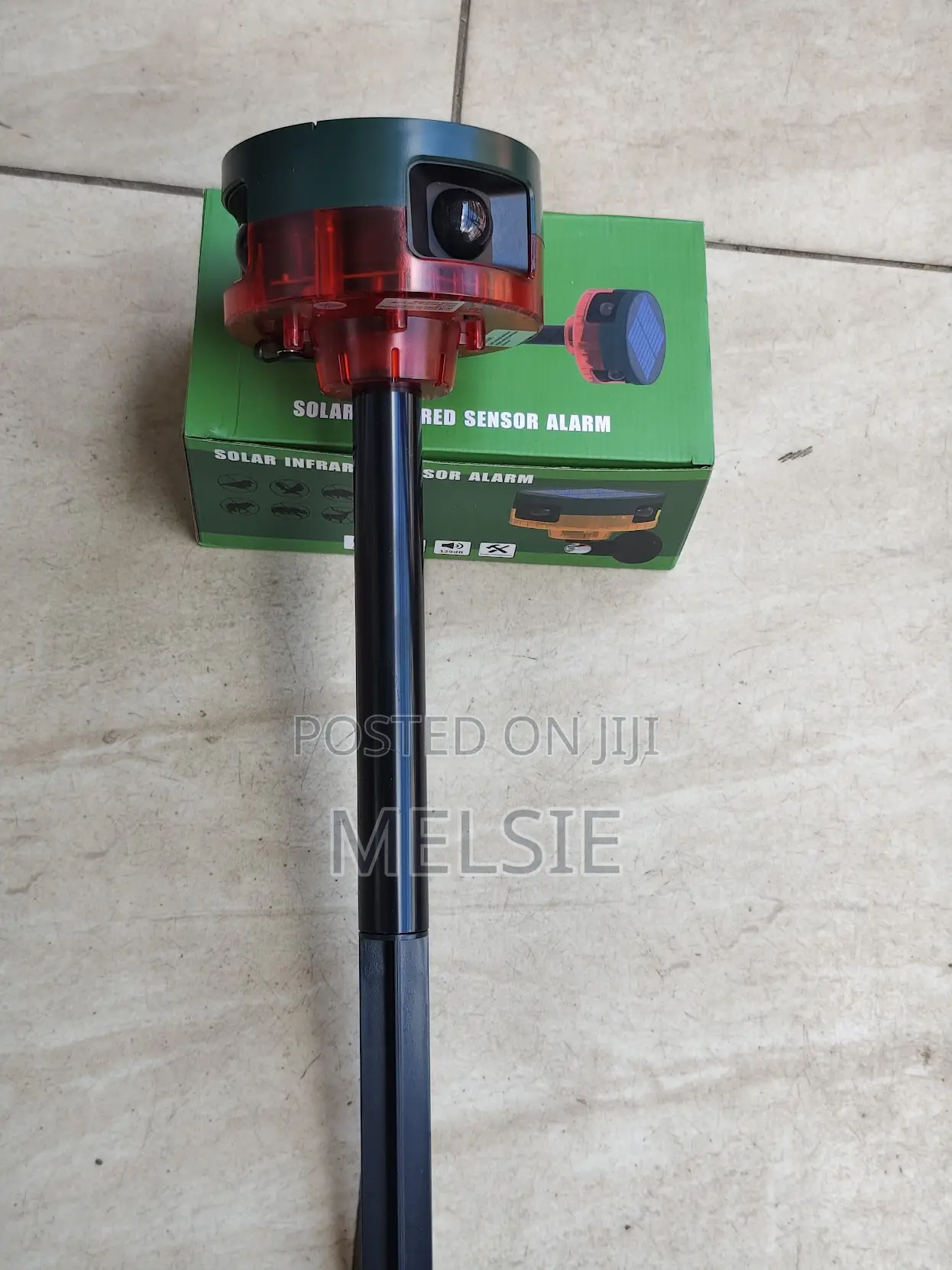 Outdoor Solar Alarm System With Infrared Detection