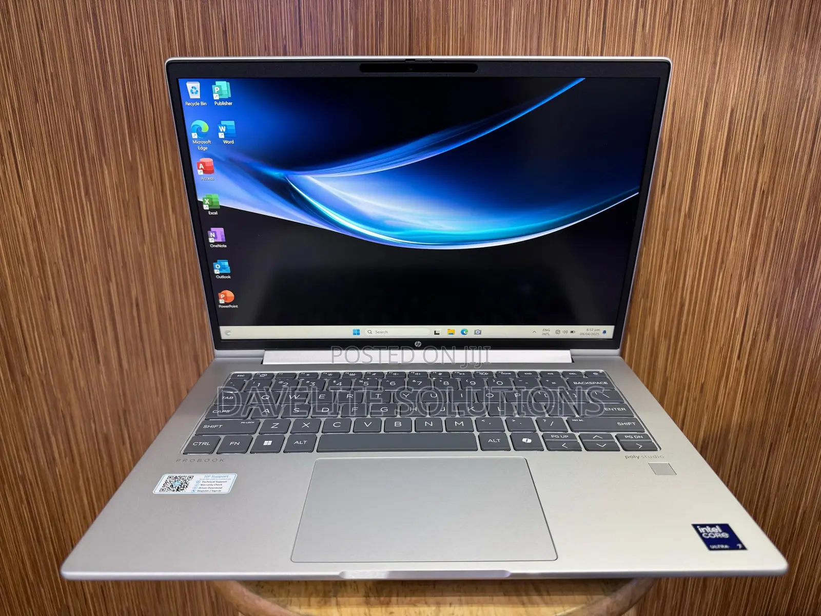 New Laptop HP ProBook 440 8GB Intel Core Ultra 7 SSD 512GB