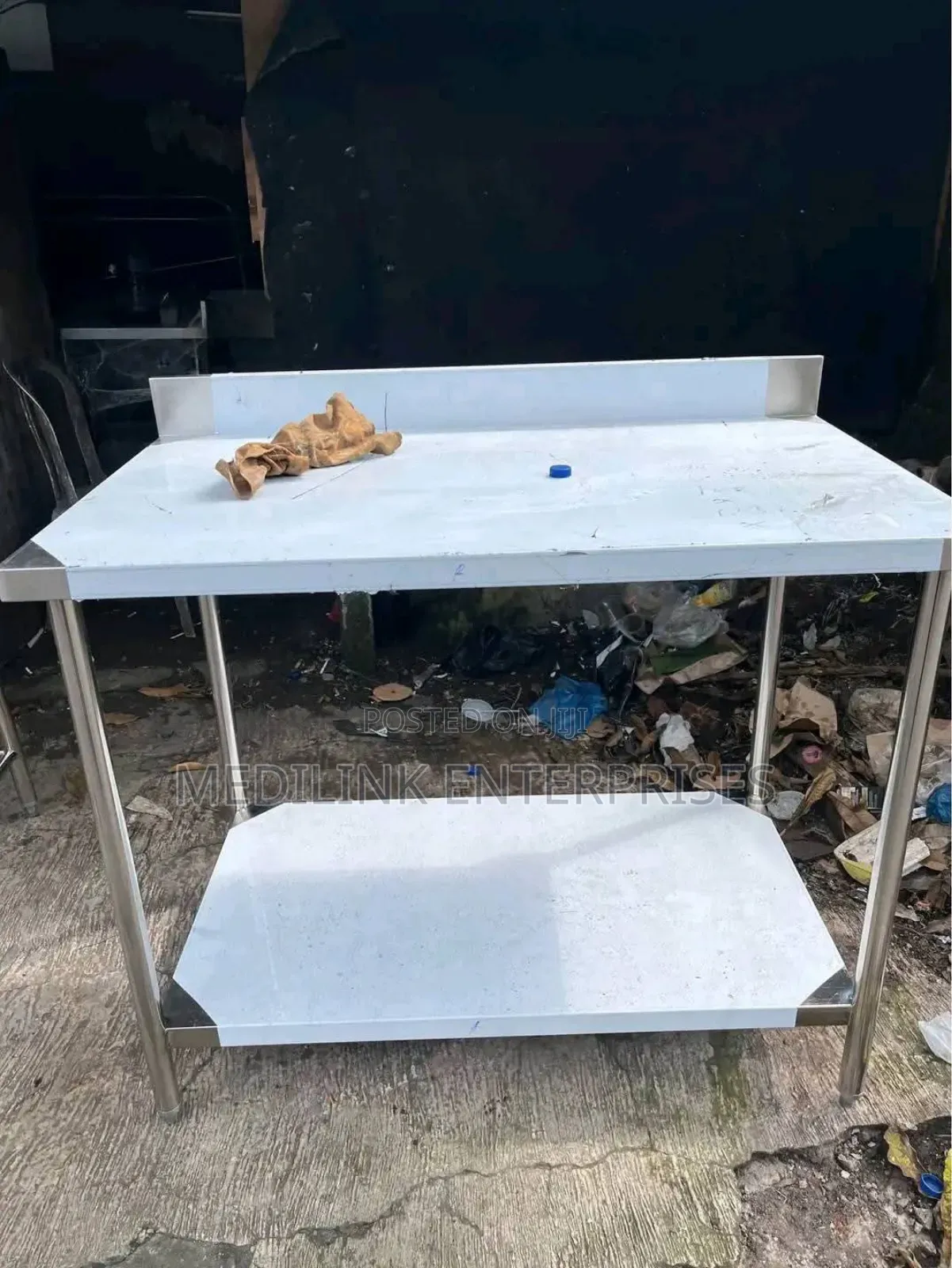4*2ft Stainless Ss 304 Table for Industrial Package