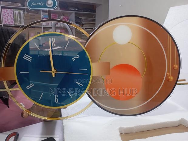 Luxury Decorative Wall Clock Tet - thumbnail 3