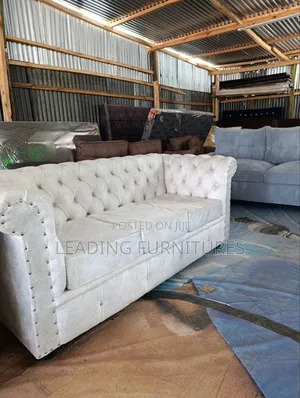 3seater Beige Chester Seat