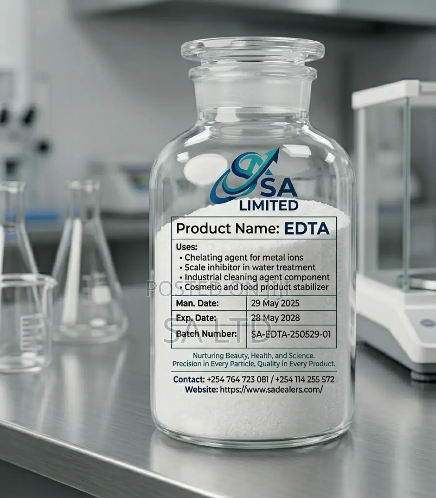 Edta (Ethylenediaminetetraacetic Acid)