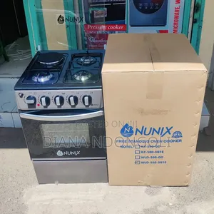 3 Gas + 1 Electric Gas Oven Nunix Cooker