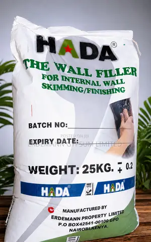 Hada Gypsum Filler–25kgs–Smooth Finish!