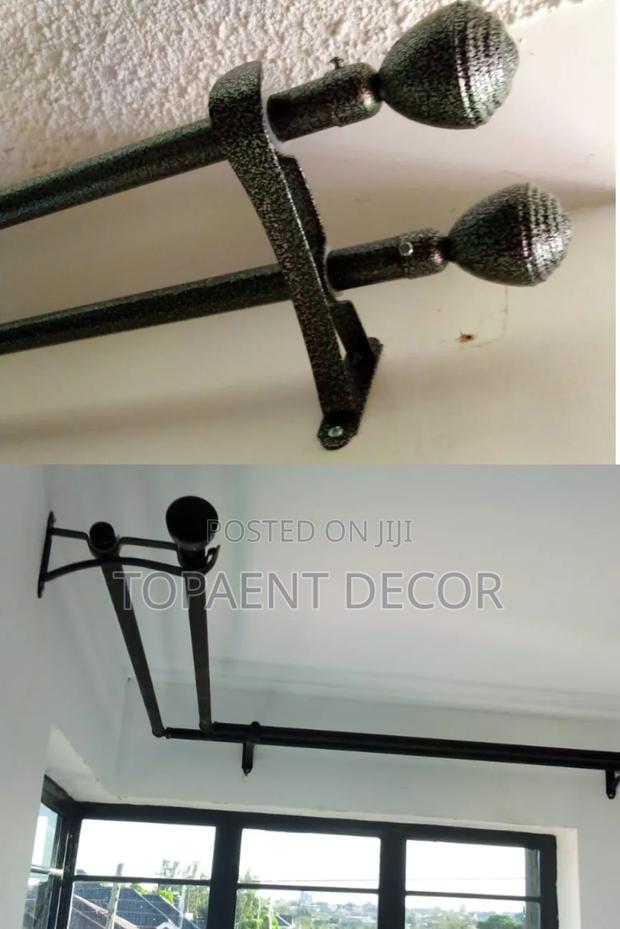 Straight and Corner Windows,High Quality Powder Coated Window Rods