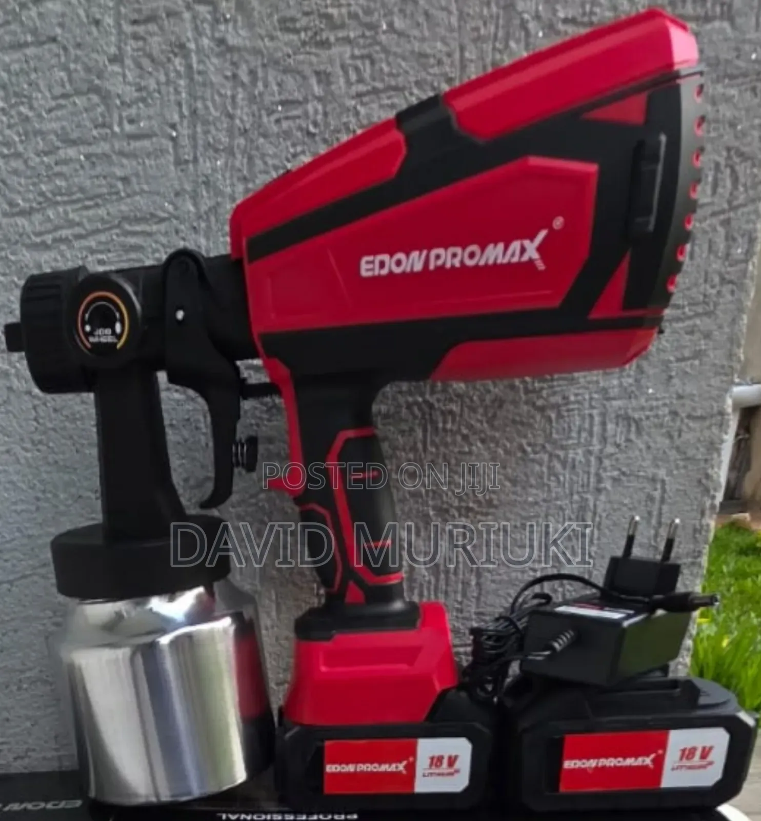 Edon Cordless Spray Gun – Portable Easy Painting Solution