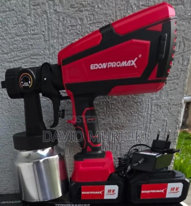 Edon Cordless Spray Gun – Portable Easy Painting Solution