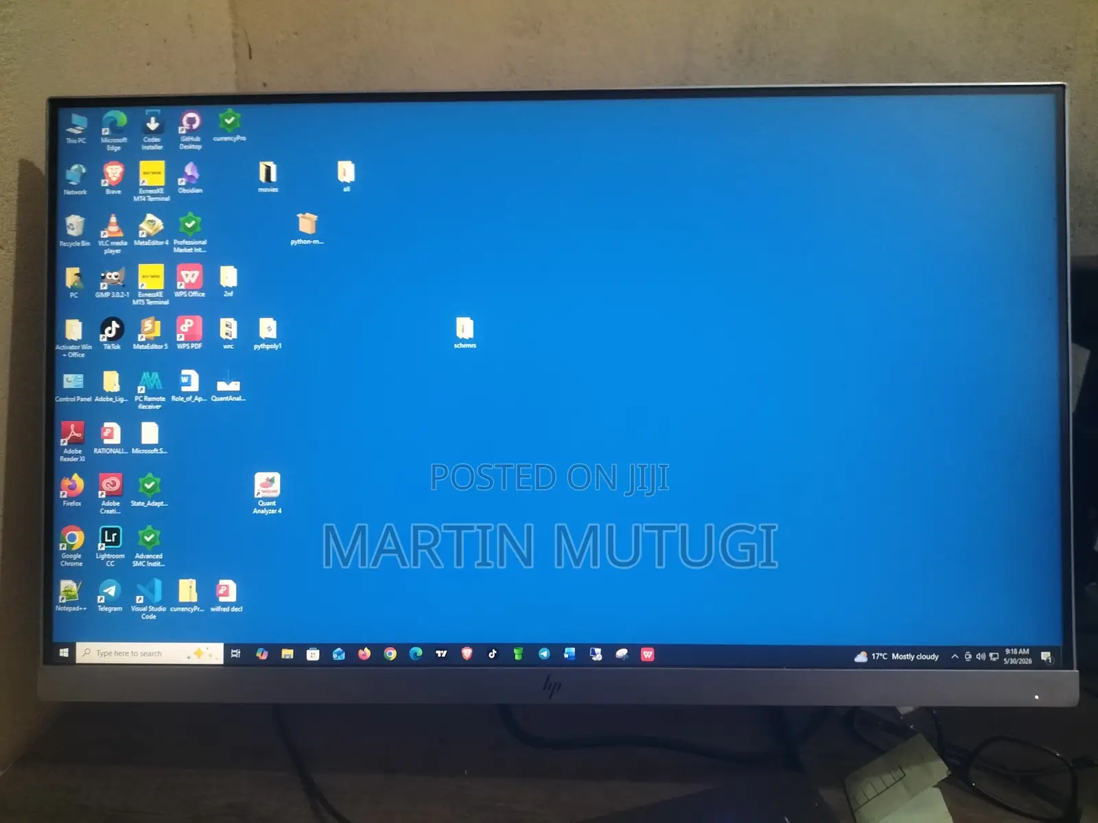 Hp Monitor 24" Inch
