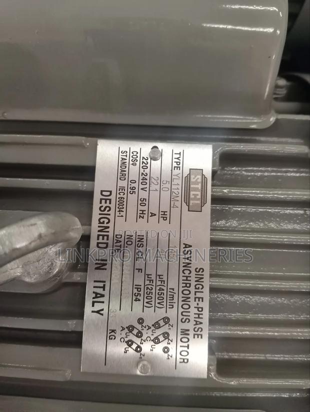 Stcl 5hp Low Speed Single Phase Motor - thumbnail 2