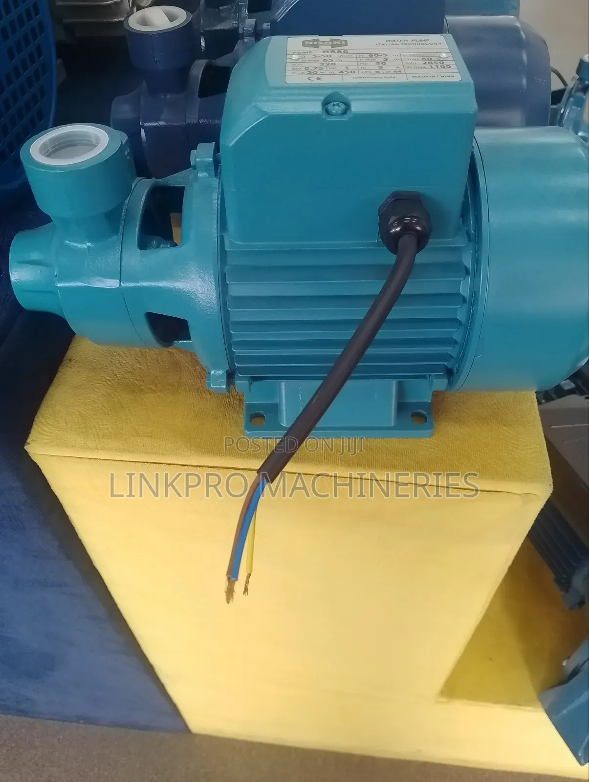 Hisaki 1hp 65 Metres Head Booster Pump
