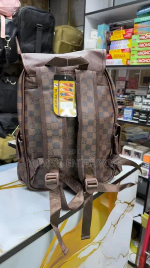 Backpacks in a Leather Material