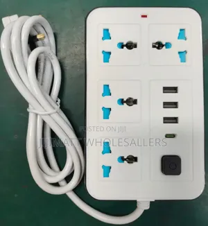 4 Ways Extension With 4 Usb Port Available