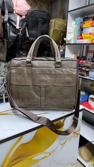 Dark Brown Leather Laptop/Documents Laptop Bags