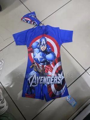 Kids Swimming Costumes Avengers Cartoon Age 3yrs to 14yrs