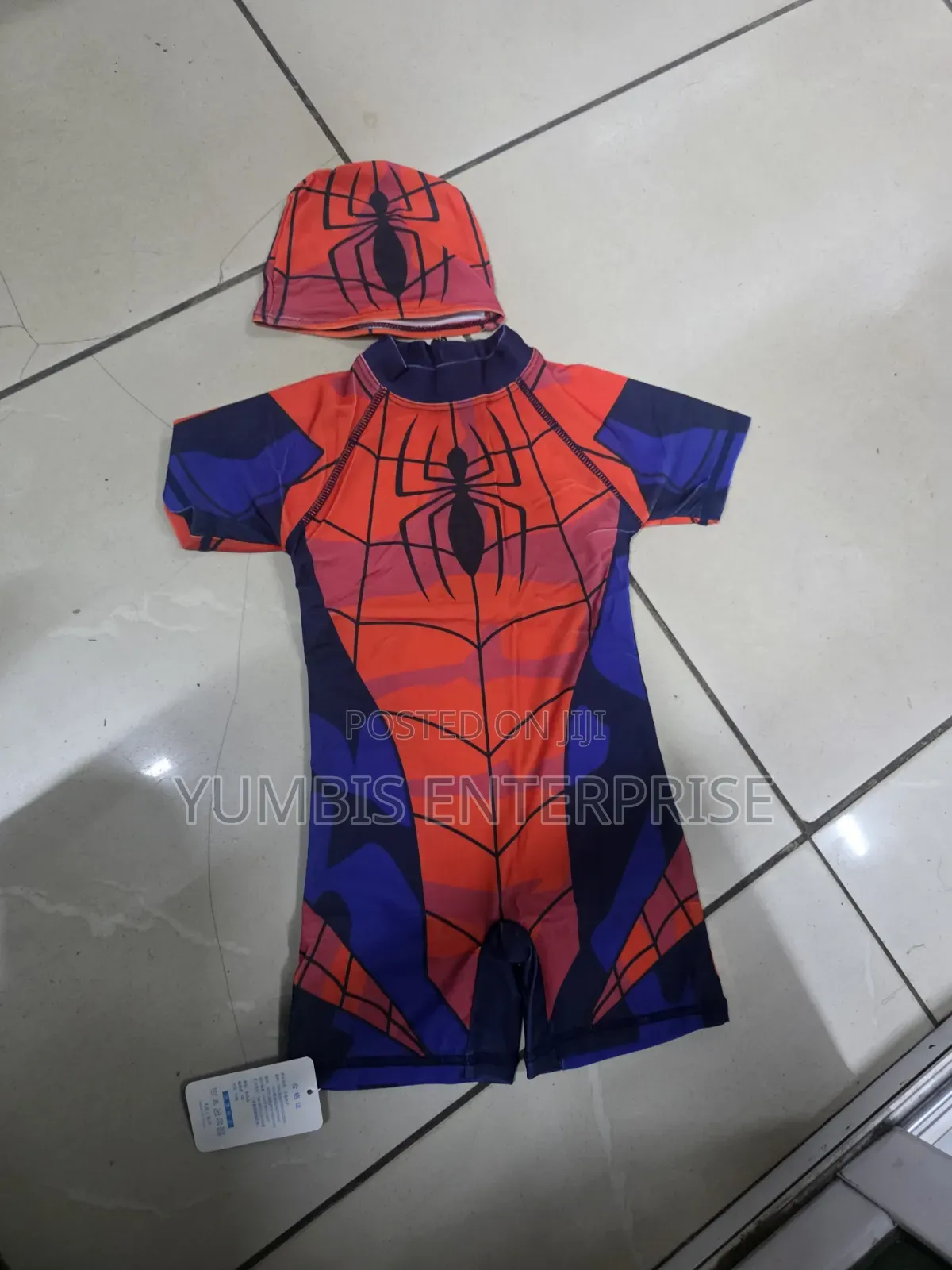 Spiderman Boys Swimming Costumes for 3yrs