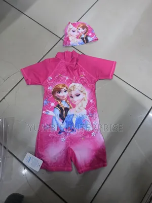 Ffrozenpink Kids Swimming Costumes for Age 3-14