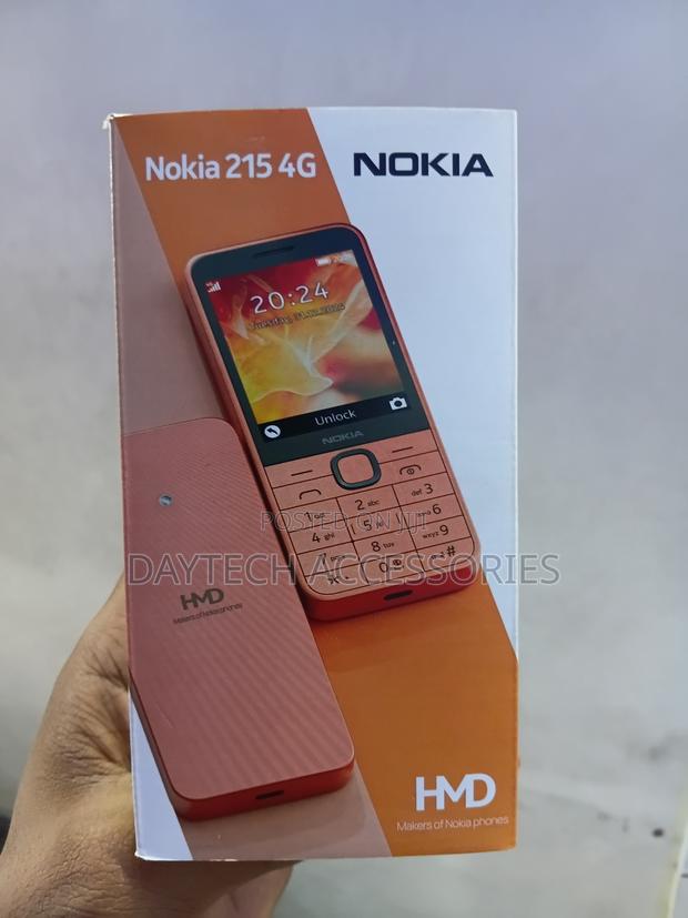 New Nokia 215 4G Black