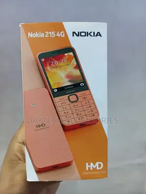 New Nokia 215 4G Black