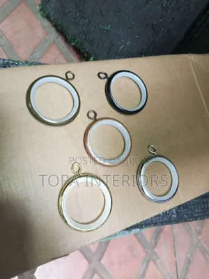 Noiseless Smooth Flowing Drapery Curtain Rings