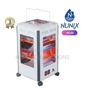 Nunix Hq-30 5-Sided) Quartz/Halogen Room Heater.