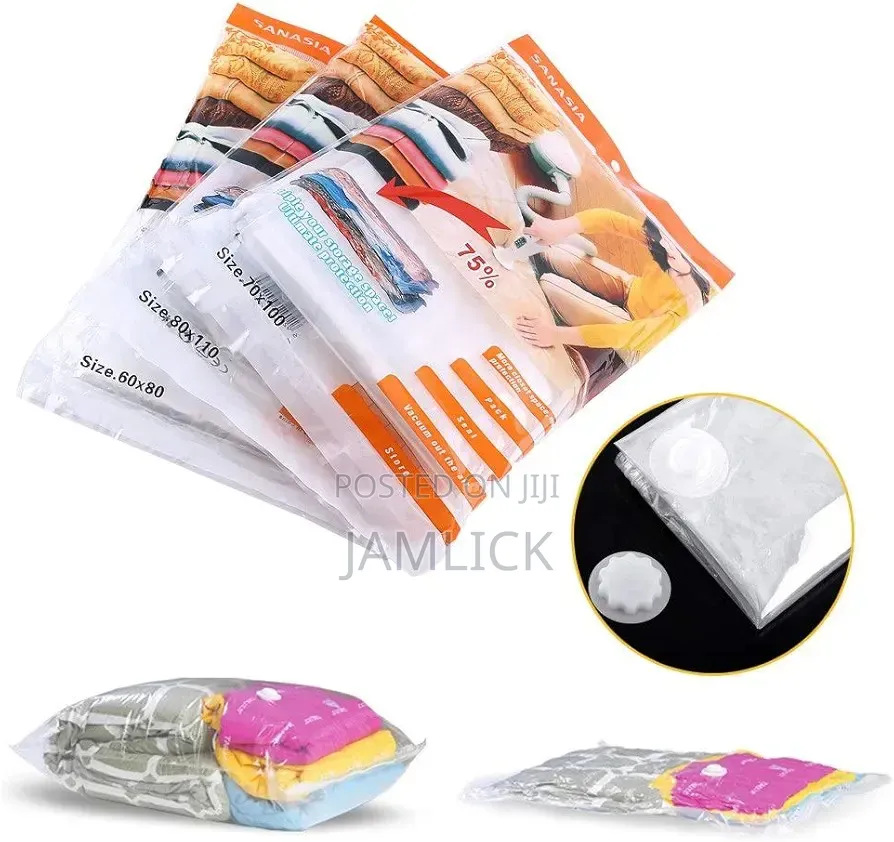 Single Piece Vacuum Storage Bag (80×120cm) - Hk