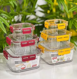 *3pcs \ Set Stackable Multipurpose Food Storage Containers 2l,3l,5l