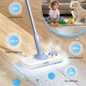 5 in 1 Floor Steamer With Detachable Handheld Steam Cleaner - Hk