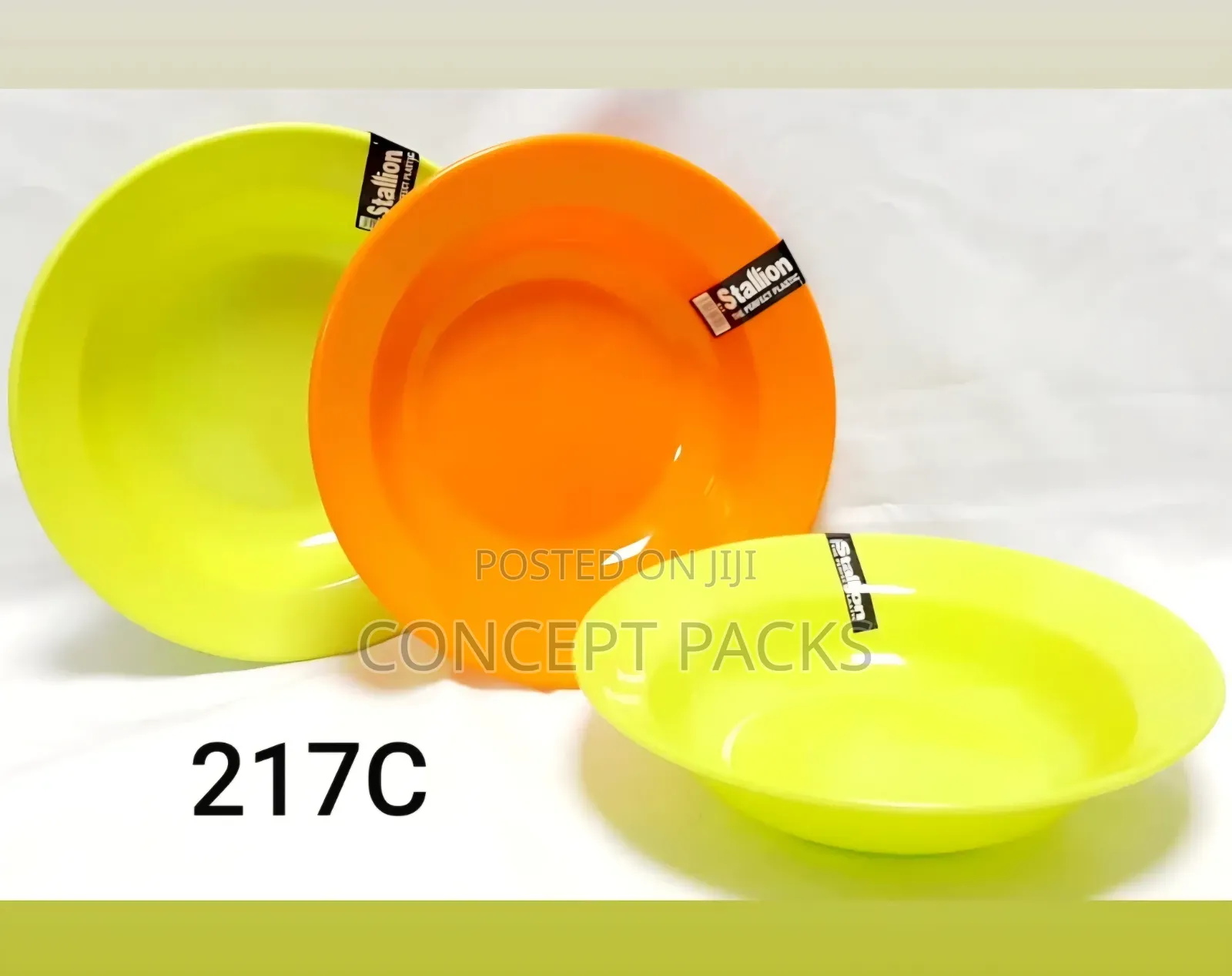 Stallion 217 Plate Package 120pc