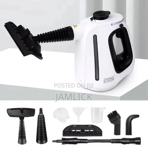 1350w Handheld Steam Cleaner With 15-Piece Accessories - Hk