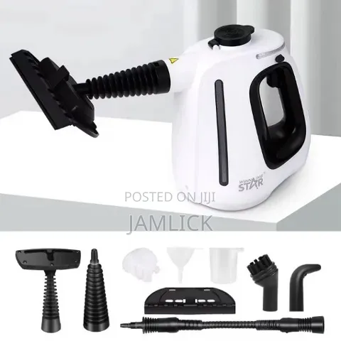 1350w Handheld Steam Cleaner With 15-Piece Accessories - Hk