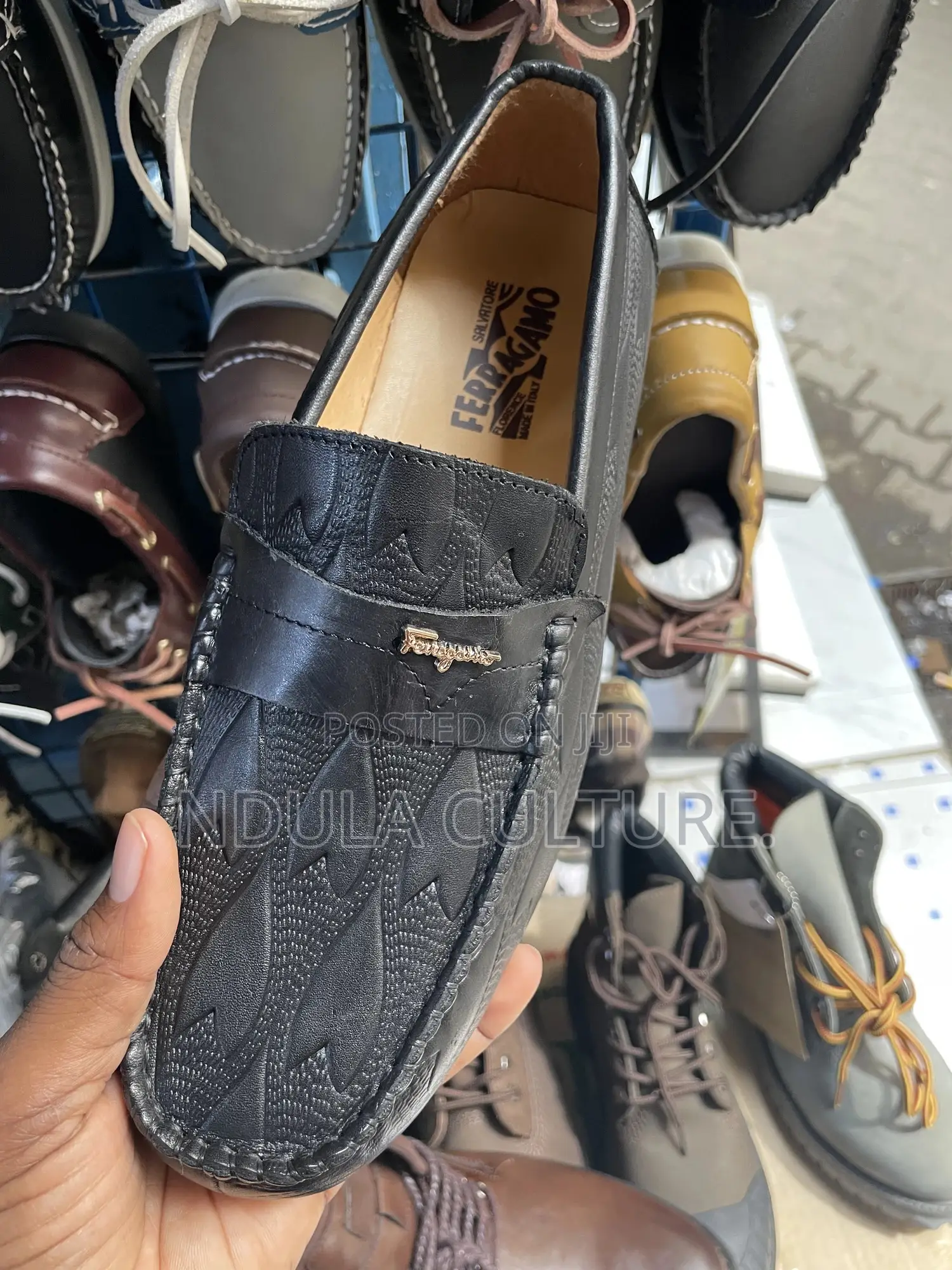 Polo,Sebago,Clarks,D G Leather Slip-on Loafers