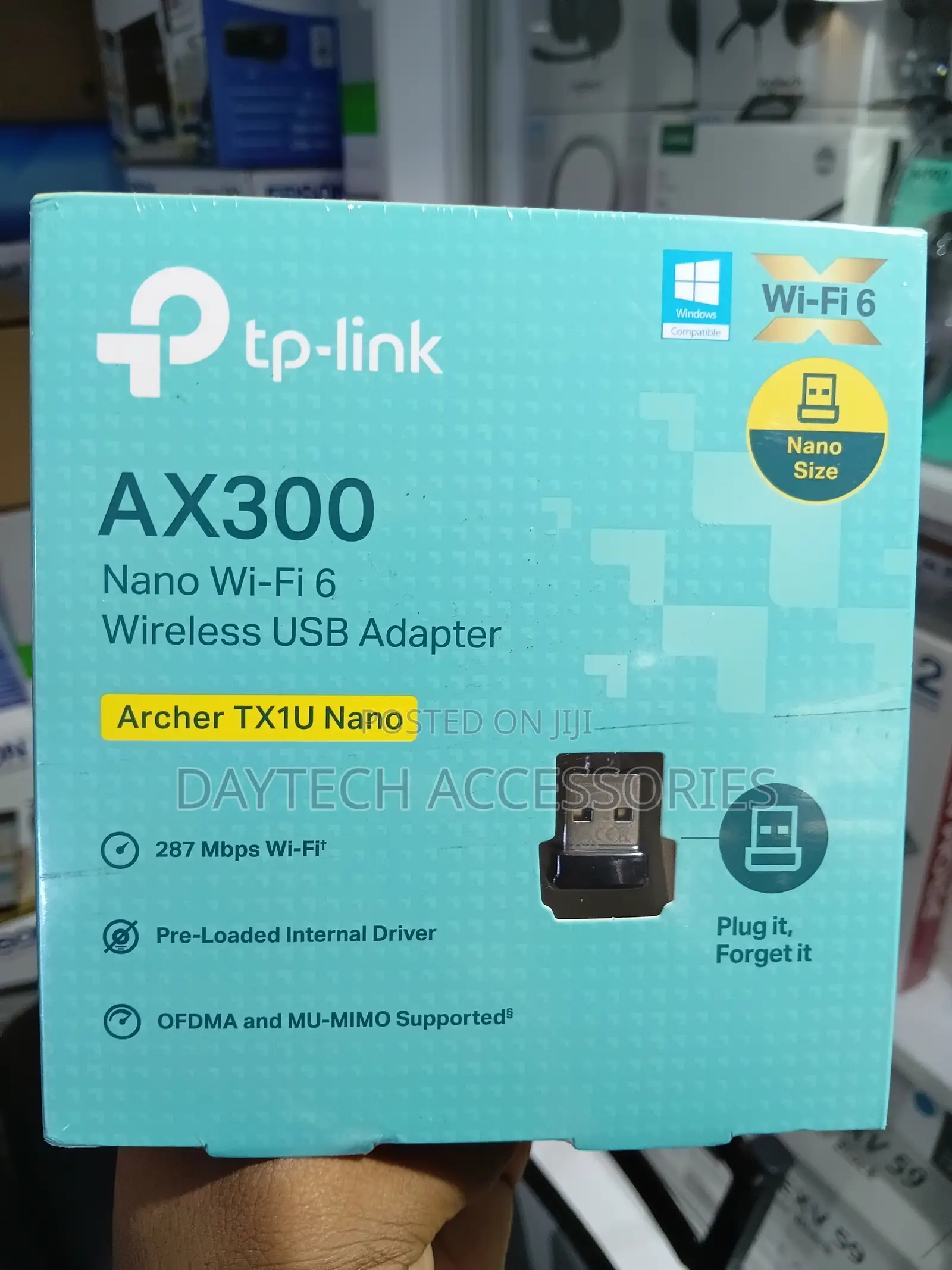 This Is A Tp-link Archer Tx1u Nano Ax300 Wi-fi 6 Wireless Usb Adapter.