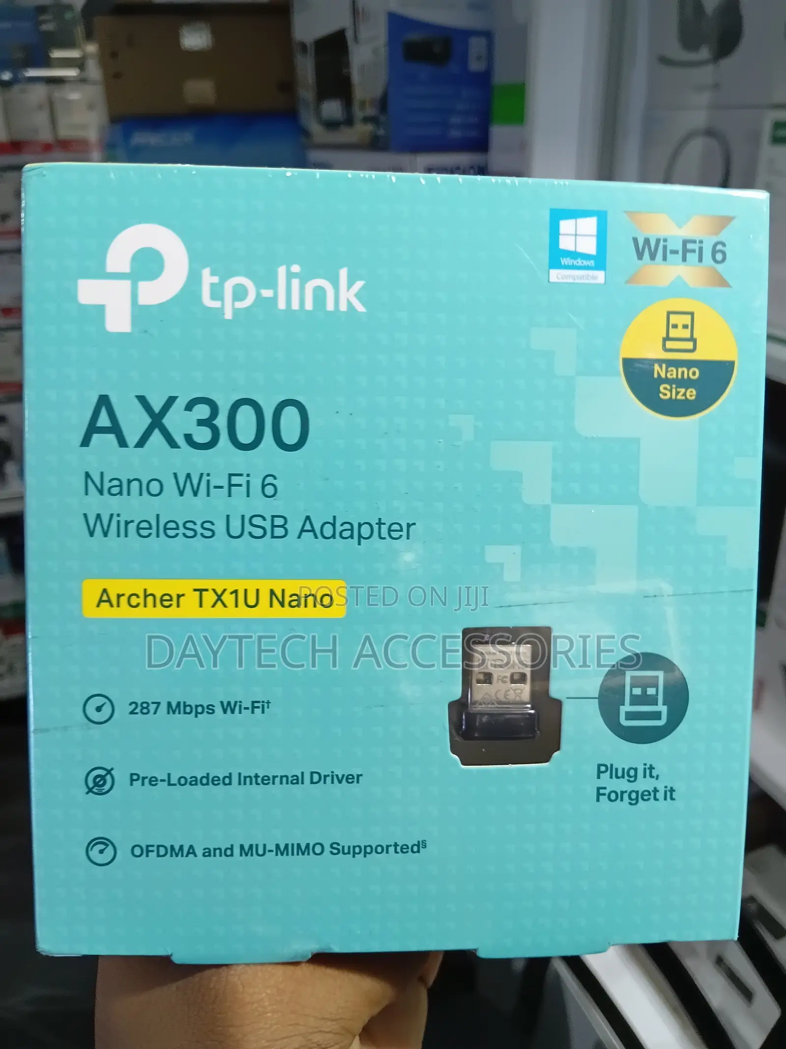 This Is A Tp-link Archer Tx1u Nano Ax300 Wi-fi 6 Wireless Usb Adapter.