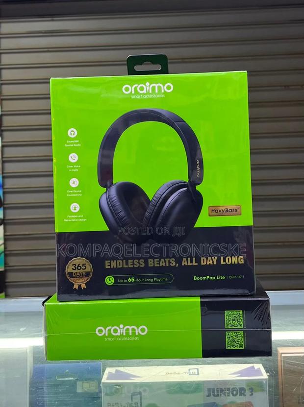 Oraimo Boompop Lite Wireless Headphones Noise Cancellation