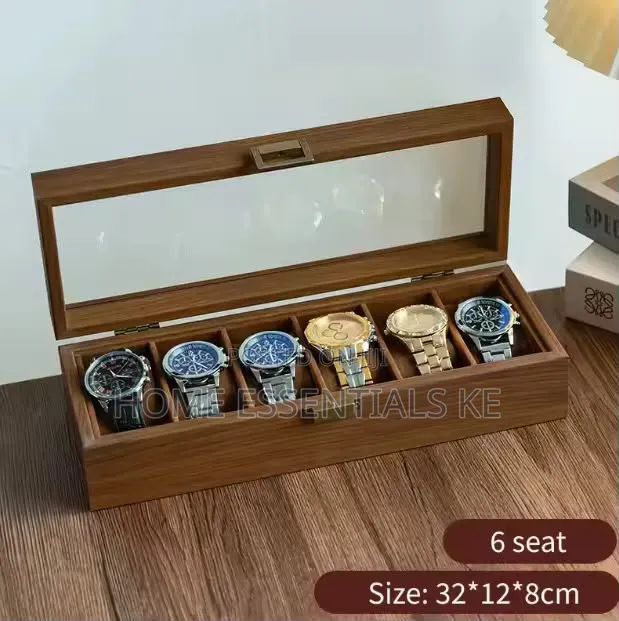 *6 Slots Premium Quality Watch Organizer/ Storage Box