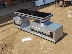 Tv Stand Color Gray With Black Top