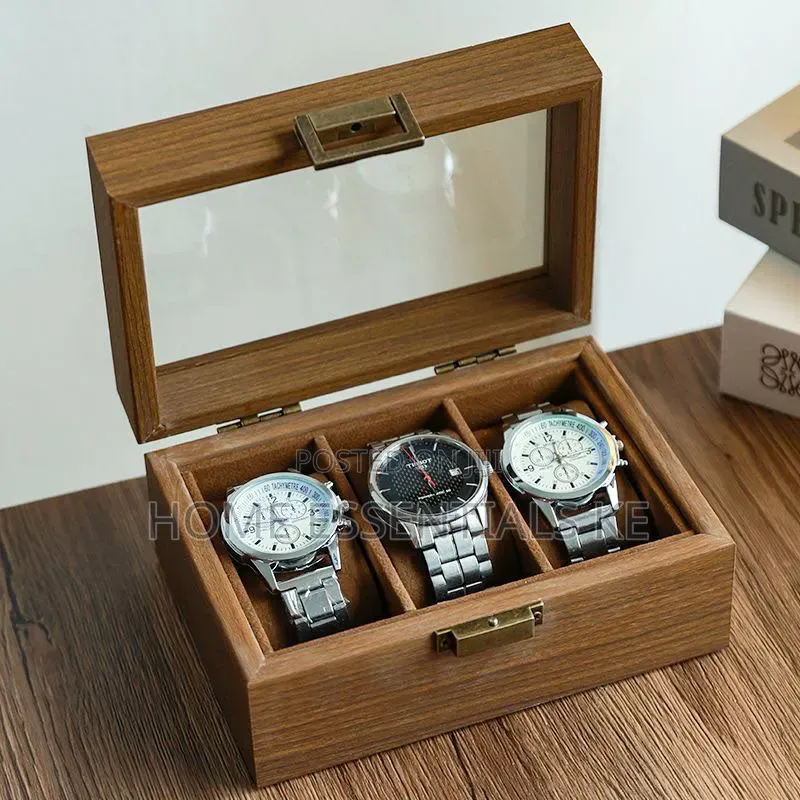 *3 Slots Premium Quality Watch Organizer/ Storage Box